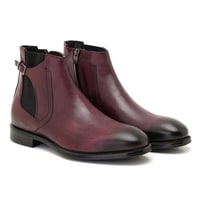 Delmar Bordo Erkek Deri Bot