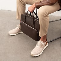 Denisa Haki Erkek Deri Spor Ayakkabı