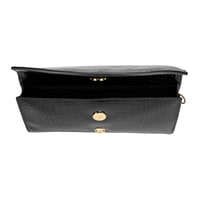 Denisse Siyah Zincir Saplı Kadın Omuz Çantası