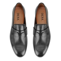 Derek Siyah Erkek Deri Günlük Ayakkabı