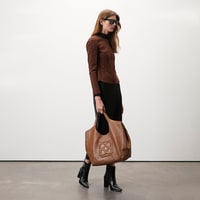 Deundria Leopar Kadın Panelli Fit Süet Ceket