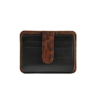 Diona Siyah/ Leopar Baskılı Kadın Cüzdan