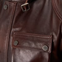 Dione Kahve Erkek Deri Mont