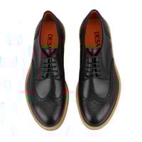 Drew Siyah Erkek Deri Klasik Ayakkabı