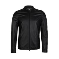 Dyami Siyah Erkek Deri Mont