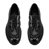 Edene Siyah Erkek Deri Loafer