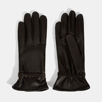 EE-403 KADIN ÖRGÜLÜ DERİ ELDİVEN