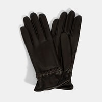 EE-403 KADIN ÖRGÜLÜ DERİ ELDİVEN