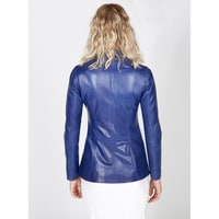 Elenore Kadın Deri Blazer Spor Ceket