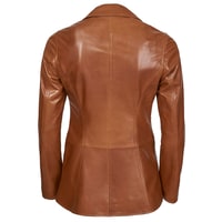 Elenore Kadın Deri Blazer Spor Ceket