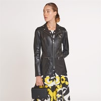 Elenore Kadın Deri Blazer Spor Ceket