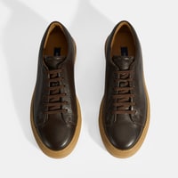 Eliseo Kahve Erkek Deri Bağcıklı Günlük Ayakkabı