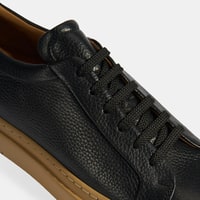 Eliseo Siyah Erkek Deri Bağcıklı Günlük Ayakkabı