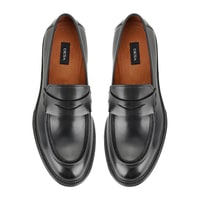 Elvis Siyah Erkek Deri Klasik Ayakkabı