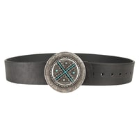 Ember Siyah Kadın Deri Kemer