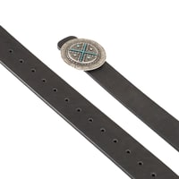 Ember Siyah Kadın Deri Kemer