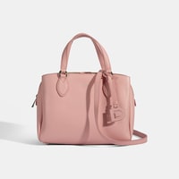 Emil Pembe Kadın Deri El Çantası