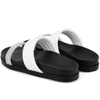 Emilo Beyaz Kadın DesaComfort Tabanlı Terlik