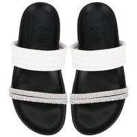 Emilo Beyaz Kadın DesaComfort Tabanlı Terlik