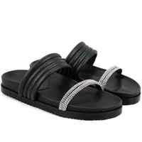 Emilo Siyah Kadın DesaComfort Tabanlı Terlik