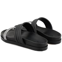 Emilo Siyah Kadın DesaComfort Tabanlı Terlik