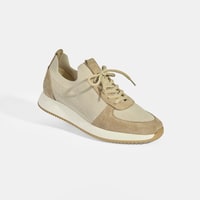 Erkek Bej Bağcıklı Süet Günlük Ayakkabı