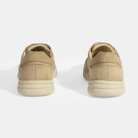 Erkek Bej Nubuk Deri Bağcıklı DesaComfort Günlük Ayakkabı