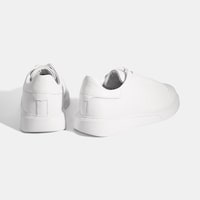 Erkek Beyaz Bağcıklı Deri Günlük Ayakkabı