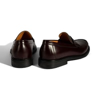 Erkek Bordo Deri Loafer