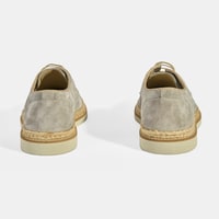 Erkek Gri Örgü Detaylı Bağcıklı Günlük Ayakkabı