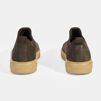 Erkek Kahve Bağcıklı Deri Günlük Ayakkabı