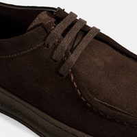 Erkek Kahve Bağcıklı Günlük Süet Ayakkabı