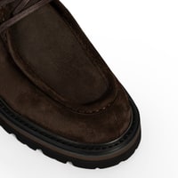 Erkek Kahve Bağcıklı Süet Günlük Ayakkabı