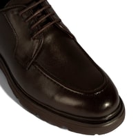 Erkek Kahve Deri Günlük Ayakkabı