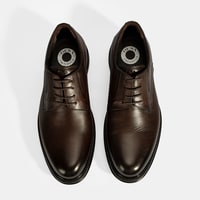 Erkek Kahve DesaComfort Klasik Deri Ayakkabı