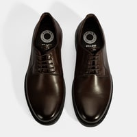 Erkek Kahve Klasik Deri Ayakkabı