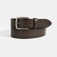 Erkek Kahve Spor Deri Kemer