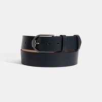 Erkek Lacivert Spor Deri Kemer