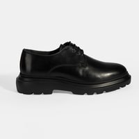 Erkek Siyah Bağcıklı Deri Klasik Ayakkabı