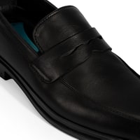 Erkek Siyah DesaComfort Deri Loafer