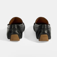 Erkek Siyah Slip-On Deri Loafer