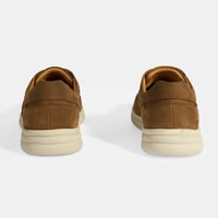 Erkek Taba Nubuk Deri Bağcıklı DesaComfort Günlük Ayakkabı