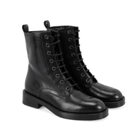 Etira Siyah Kadın Deri Bot