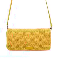 Eunice Sarı Kadın Postacı Çantası