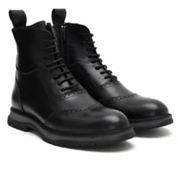 Evita Siyah Erkek Deri Bot