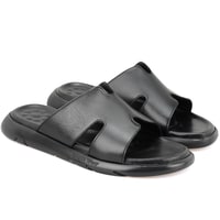 Fabiola Siyah Erkek Deri Terlik