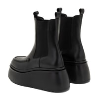 Fatmir Siyah Kadın Deri Bot
