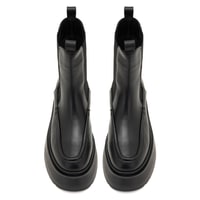 Fatmir Siyah Kadın Deri Bot