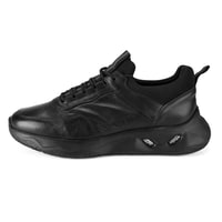 Franny Siyah Erkek Deri Spor Ayakkabı