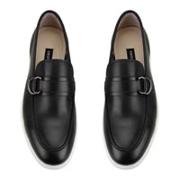 Galvin Siyah Erkek Deri Loafer